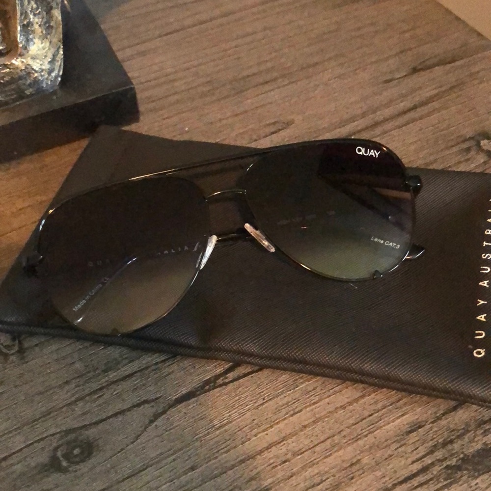 Quay High Key Aviator sunglasses